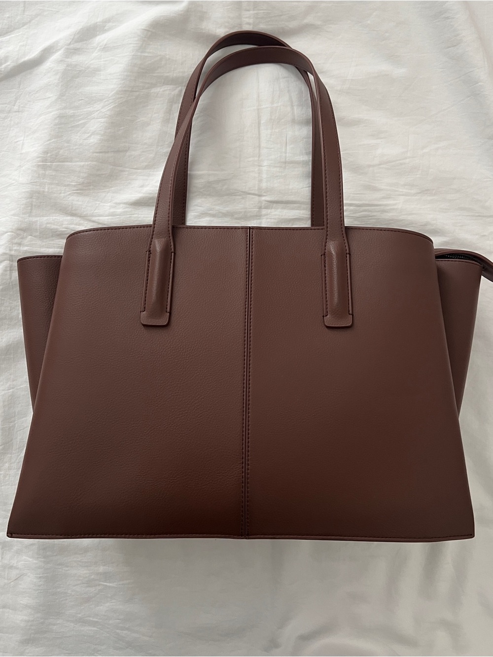 Freja New York Paloma Tote Chocolate Brown Work Laptop Bag